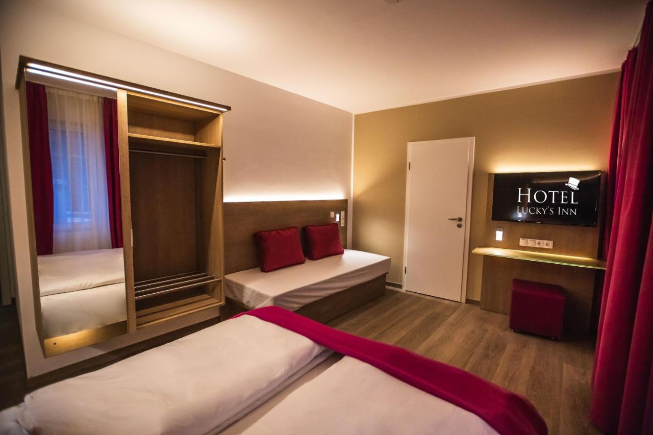 Hotel Luckys Inn Hamburg Exterior foto